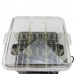 Sterilizator prosoape cu aburi, 750W, display LCD, 2 functii, volum 2.4 L