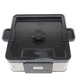Sterilizator prosoape cu aburi, 750W, display LCD, 2 functii, volum 2.4 L
