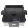 Sterilizator prosoape cu aburi, 750W, display LCD, 2 functii, volum 2.4 L