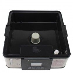 Sterilizator prosoape cu aburi, 750W, display LCD, 2 functii, volum 2.4 L