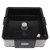 Sterilizator prosoape cu aburi, 750W, display LCD, 2 functii, volum 2.4 L