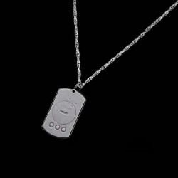 Colier si pandativ cu display LED text personalizabil