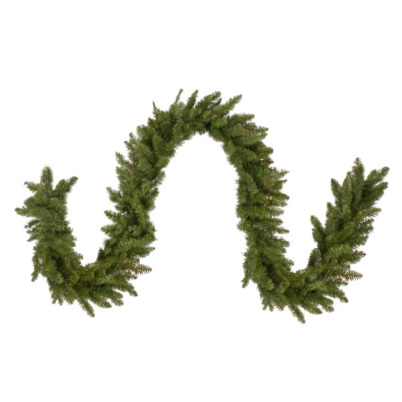 Handel24NET Excellente 10m Ghirlanda di Decorazione Artificiale in Verde Abete - utilizzata in Modo Flessibile all'Interno e all'Esterno - Questa Ghirlanda di Abete delizia Tutta la Famiglia