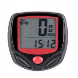 Kilometraj digital pentru bicicleta, 13 functii, display LCD, baterie CR2032