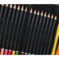 Trusa desen si pictura 81 elemente, carioci, creioane, acuarele, servieta din lemn Trusa desen si pictura 81 elemente, carioci, creioane, acuarele, servieta din lemn