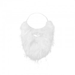 Costum complet Mos Craciun, 5 piese, material moale, marime universala, barba inclusa
