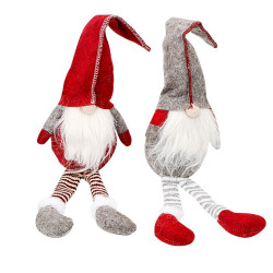 Elf de jucarie, inaltime 50 cm, decoratiune Craciun, design hazliu