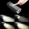 Far LED 5W pentru bicicleta, reincarcabil USB 1050 mAh, 8 moduri iluminare, carcasa aluminiu