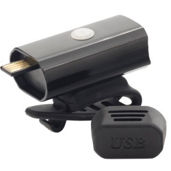Far LED 5W pentru bicicleta, reincarcabil USB 1050 mAh, 8 moduri iluminare, carcasa aluminiu