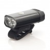Far LED 5W pentru bicicleta, reincarcabil USB 1050 mAh, 8 moduri iluminare, carcasa aluminiu