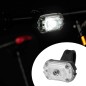 Far LED bicicleta, reincarcabil USB 700 mAh, 65 lm, 3 moduri iluminare, IPX4