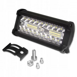 Proiector LED 120W offroad, 40 LED-uri EPISTAR, unghi 60 grade, aluminiu