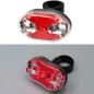 Stop 9 LED-uri pentru bicicleta, 3 moduri iluminare, alimentare baterii AAA Stop 9 LED-uri pentru bicicleta, 3 moduri iluminare, alimentare baterii AAA