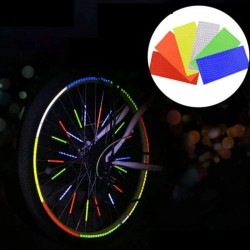 Banda reflectorizanta autoadeziva, pentru biciclete, 20.5x0.8 cm, siguranta si vizibilitate