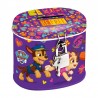 Pusculita Paw Patrol, forma ovala, inchidere lacat si cheie, metal, design vesel, Starpak