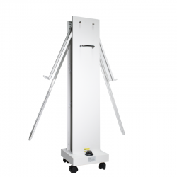 Lampa bactericida UVC 300W, portabila, temporizator, telecomanda, sterilizare 360 grade