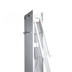 Lampa bactericida UVC 300W, portabila, temporizator, telecomanda, sterilizare 360 grade