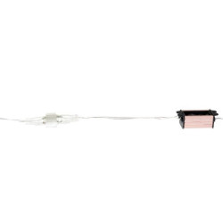 Instalatie curgatoare tip meteori, 288 LED-uri alb rece, IP44, 3.5W, lungime 4.5 m