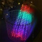 Instalatie meteori, 288 LED-uri RGB, turturi 50 cm lumina curgatoare, 4.5 m, IP44 Instalatie meteori, 288 LED-uri RGB, turturi 50 cm lumina curgatoare, 4.5 m, IP44