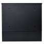 Cutie postala cu capac rabatabil, spatiu ziare, 37x37x11 cm, RESIGILAT Cutie postala cu capac rabatabil, spatiu ziare, 37x37x11 cm, RESIGILAT
