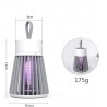 Lampa UV anti-insecte portabila, 1.2W, reincarcabila USB, 1200mAh, curea suspendare