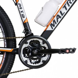 Bicicleta MalTrack Team, 18 viteze, 26 inch, pinioane Shimano, bidon apa resigilata