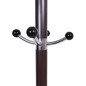 Cuier metalic cu baza rotunda din marmura, 179 cm inaltime, suport umbrele, 16 brate, RESIGILAT