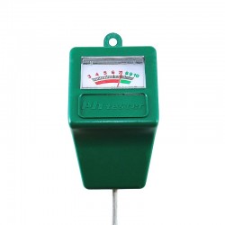 Tester pentru sol, indicare pH, sonda, agatatoare, 27.5x5x3.5 cm, verde