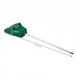 Tester pentru sol, indicare pH, sonda, agatatoare, 27.5x5x3.5 cm, verde