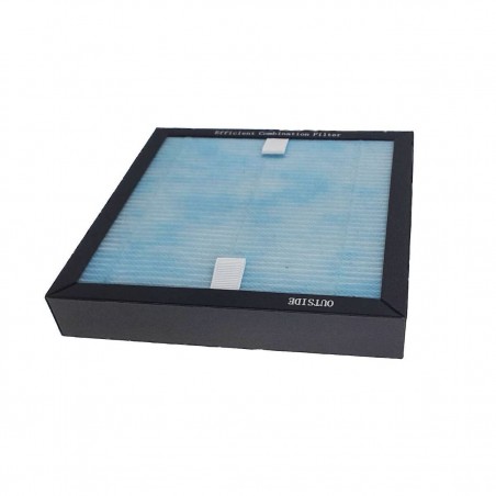 Filtru rezerva pentru purificator EHP001, pre-filtru, HEPA, filtru carbon activ, 15.5x15.5x2.5cm
