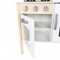 Bucatarie copii, din lemn 70x89.5x30 cm, accesorii, lampa LED, cuptor plita, rafturi, chiuveta, dozator gheata Bucatarie copii, din lemn 70x89.5x30 cm, accesorii, lampa LED, cuptor plita, rafturi, chiuveta, dozator gheata