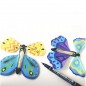 Fluturi zburatori 3D, multicolori, set 3 bucati, 12x12 cm, accesoriu decorativ