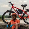 Borseta bicicleta, triunghiulara, 1 compartiment, inchidere fermoar, material impermeabil