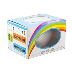 Proiector LED Rainbow, efect curcubeu, 3 moduri iluminare, temporizator, oprire automata, alb