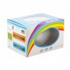 Proiector LED Rainbow, efect curcubeu, 3 moduri iluminare, temporizator, oprire automata, alb