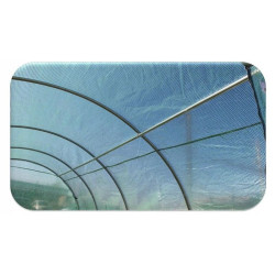 Sera tip tunel, 2x2x2 m, pentru gradina, solar folie PE cu filtru UV4, cadru metal, ferestre