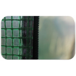 Sera tip tunel, 6x3x2m, folie cu filtru UV4, impermeabil, ferestre, usa, cadru metalic 2.5 cm