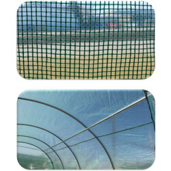 Sera, tip tunel, 8x3x2m, solar ferestre cu plasa anti-insecte, cadru metal, filtru UV4