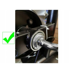 Bicicleta fitness, 6 functii, ecran LCD, sarcina reglabila, pedale anti-alunecare, rulmenti metal