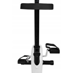 Bicicleta fitness, 6 functii, ecran LCD, sarcina reglabila, pedale anti-alunecare, rulmenti metal