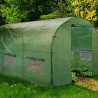 Sera solar, tip tunel, 3x2x2 m, folie PE 140g/mp, filtru UV4, cadru metal, usa rulanta