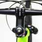 Bicicleta MTB, roti 24 inch, 21 viteze, schimbator Shimano, frane pe disc, verde, Phoenix