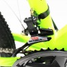 Bicicleta MTB, roti 24 inch, 21 viteze, schimbator Shimano, frane pe disc, verde, Phoenix