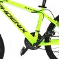 Bicicleta MTB, roti 24 inch, 21 viteze, schimbator Shimano, frane pe disc, verde, Phoenix
