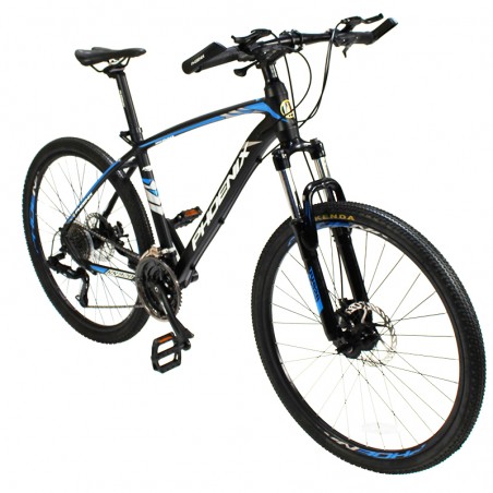 Bicicleta MTB, roti 26 inch, 27 viteze S-RIDE, frane disc, furca cu suspensii, Phoenix