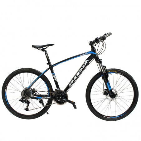 Bicicleta MTB, roti 26 inch, 27 viteze S-RIDE, frane disc, furca cu suspensii, Phoenix