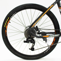 Bicicleta MTB Phoenix, roti 26 inch, 27 viteze S-RIDE, frane pe disc, suspensii