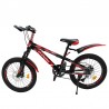Bicicleta Mountain Bike, roti 20 inch, 7 viteze, schimbator Shimano, frane pe disc, rosu, Phoenix