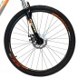 Bicicleta MTB roti 27.5 inch, 24 viteze schimbator Shimano, frane pe disc, cadru aluminiu, Phoenix