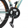 Bicicleta MTB roti 27.5 inch, 24 viteze schimbator Shimano, frane pe disc, cadru aluminiu, Phoenix